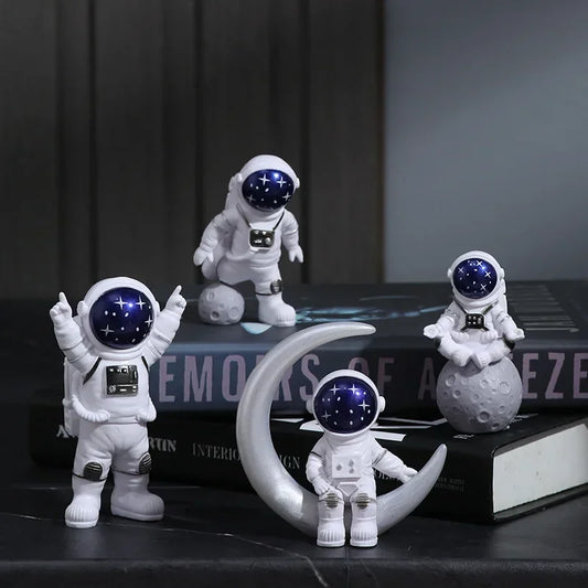 Set of 4 Astronaut Figurines